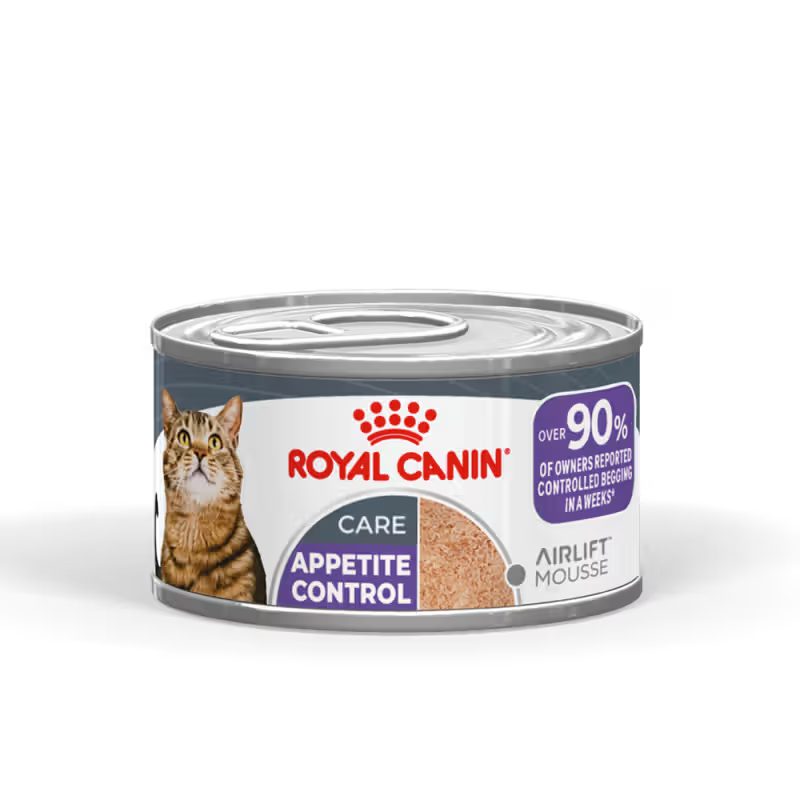 Royal Canin Care Appetite Control Adult Cat Airlift Mousse - Wet cat food for weight control