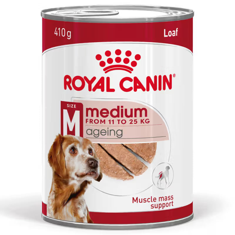 Royal Canin Medium Ageing 7+ Cão Sénior - Ração húmida para cão