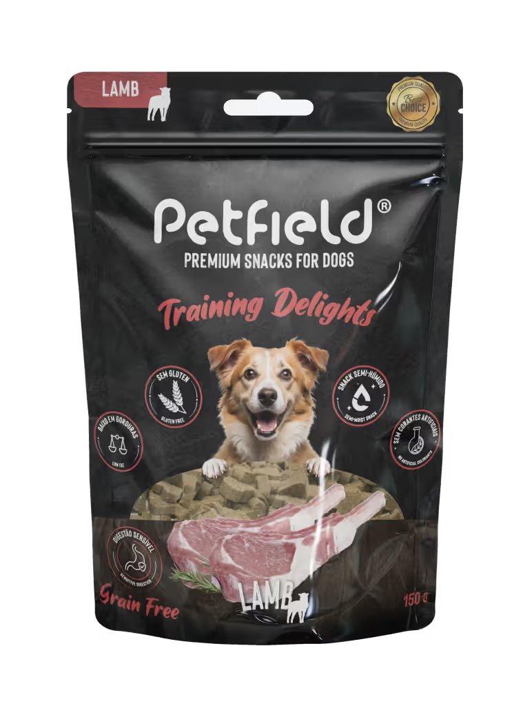 Petfield Premium Pet Food Training Delights Perro Cordero Grain-Free - Snack para perro
