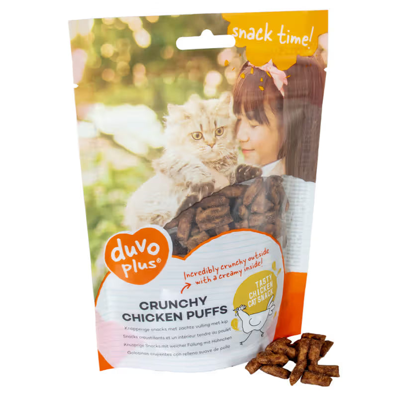 Duvo Plus Snack Gato Frango - Snack para gato