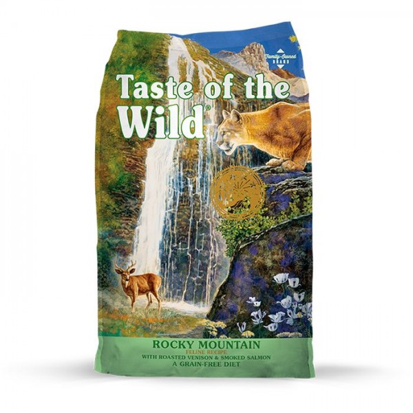 Taste of the Wild Rocky Mountain Gato Adulto Veado e Salmão 6.6 kg