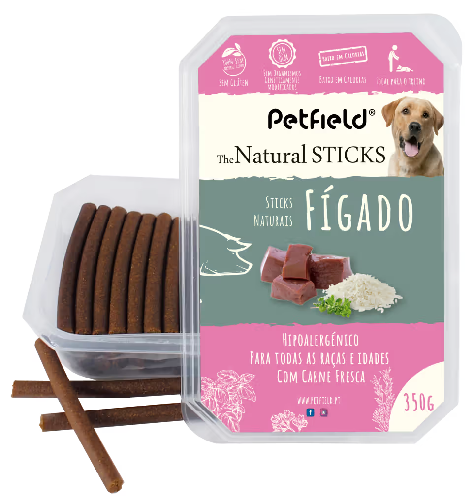 Petfield Premium Pet Food The Natural Sticks® Perro Hígado - Snack para perro