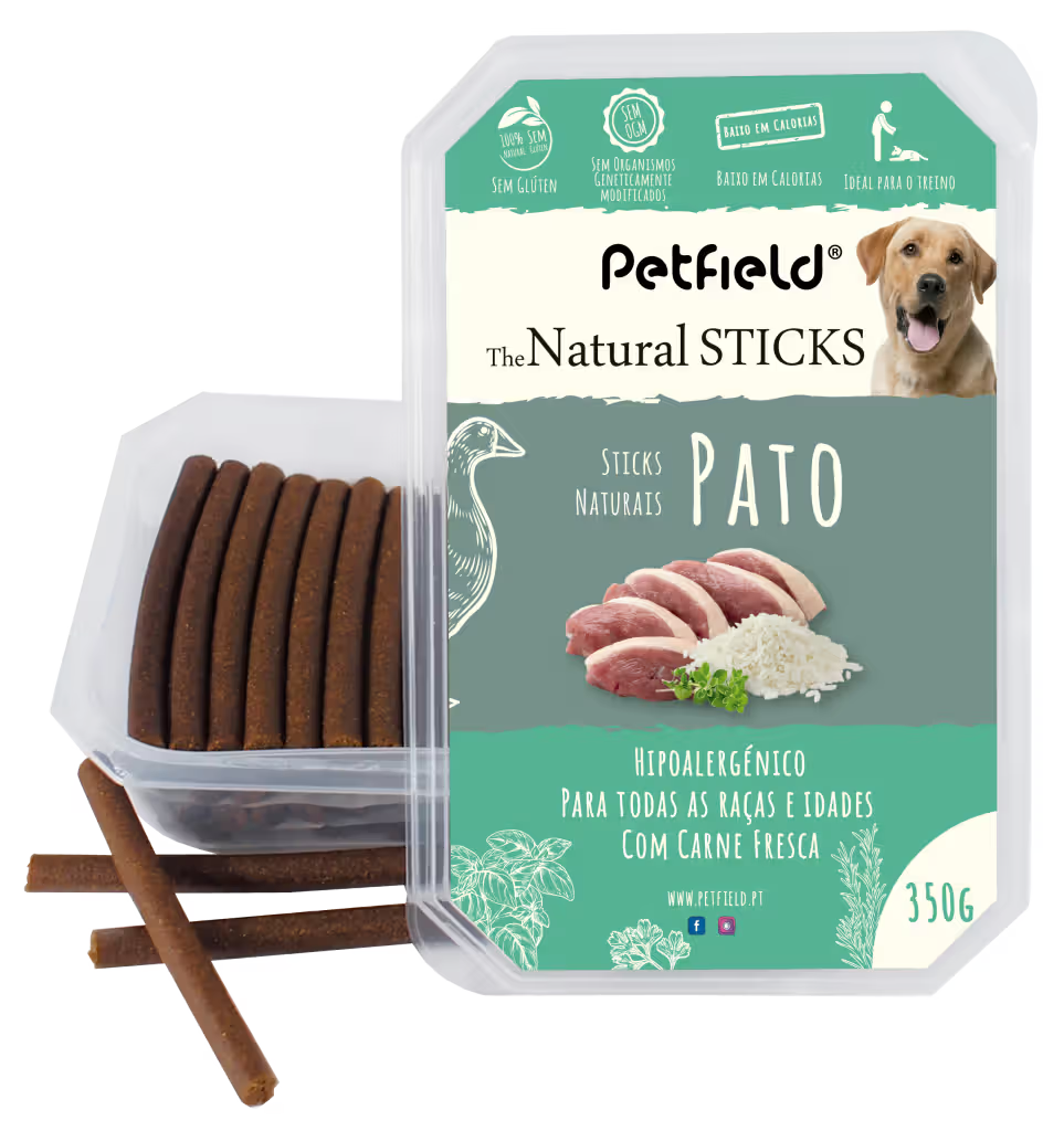 Petfield Premium Pet Food The Natural Sticks® Perro Pato - Snack para perro