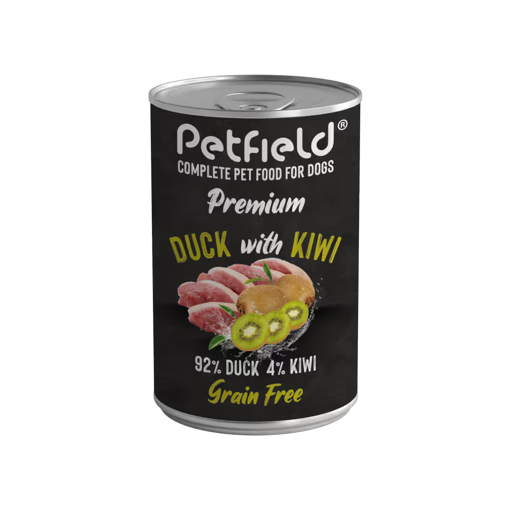 Petfield Premium Pet Food Perro Pato y Kiwi - Comida húmeda para perro
