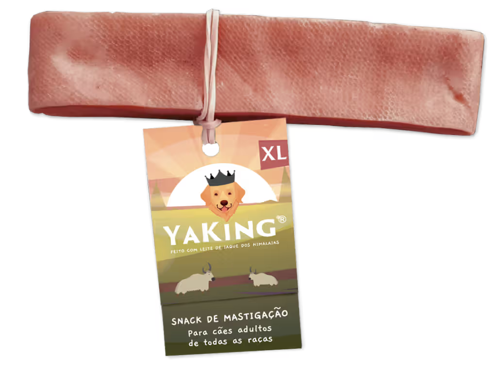 Yaking Cão Morango - Snack para cão