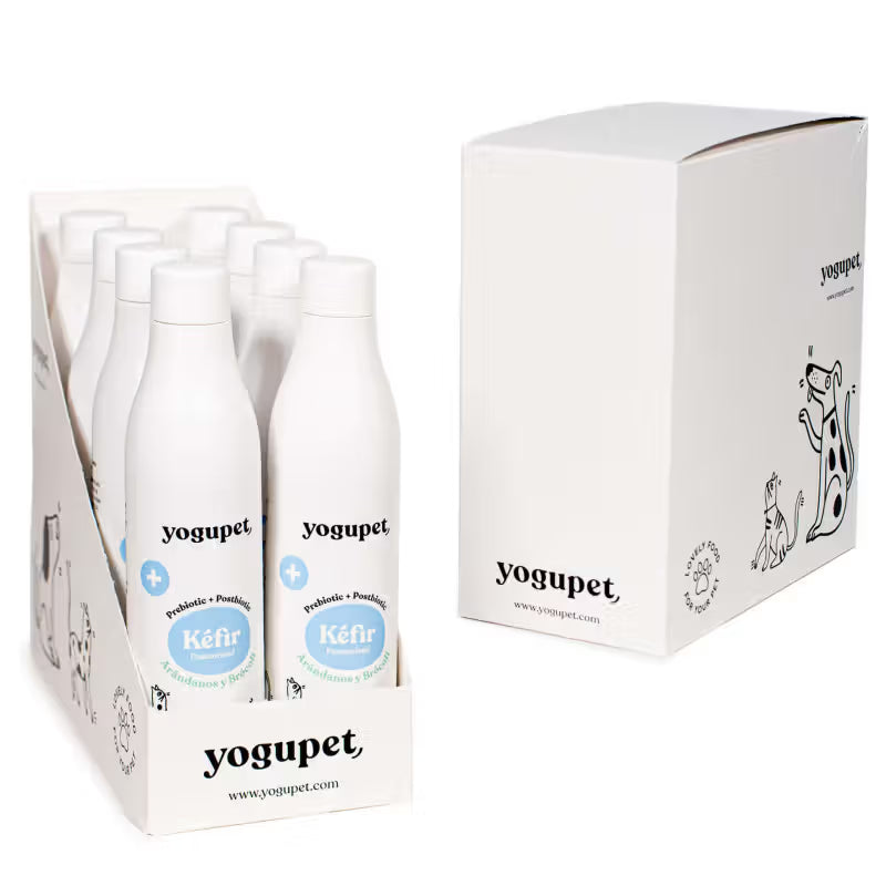 Yogupet - Kefir de Mirtilos e Brócolos para Cão e Gato