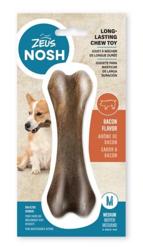 Hueso de tocino masticable Zeus Nosh Strong | 15 cm