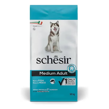 Schesir Cao Adult Medio Seco Peixe