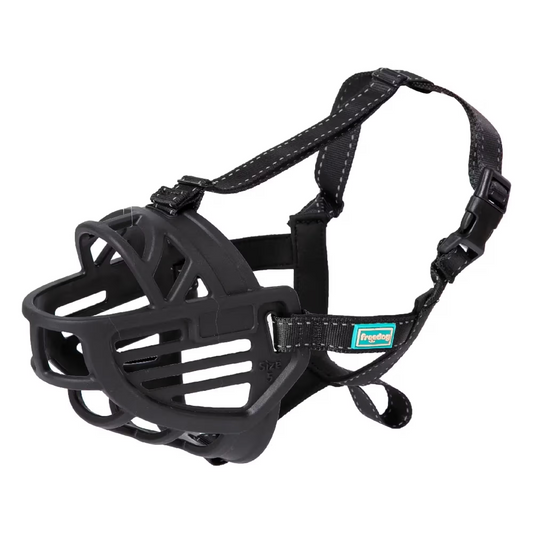 FREEDOG BOZAL ERGO PLUS NEGRO S - Açaime para cão 36 / 53 cm