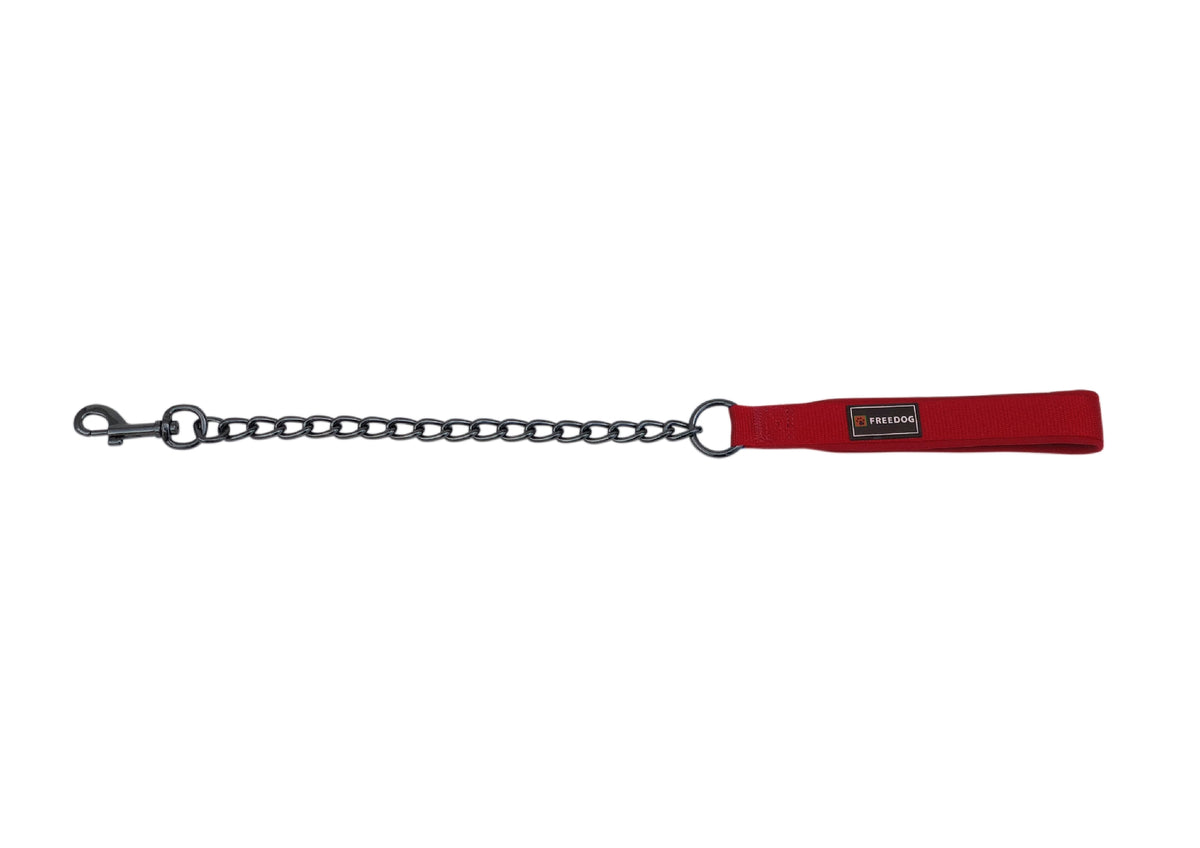 Dog Chow FREEDOG CORREA METALICO GUN ROJO - Collar para perro
