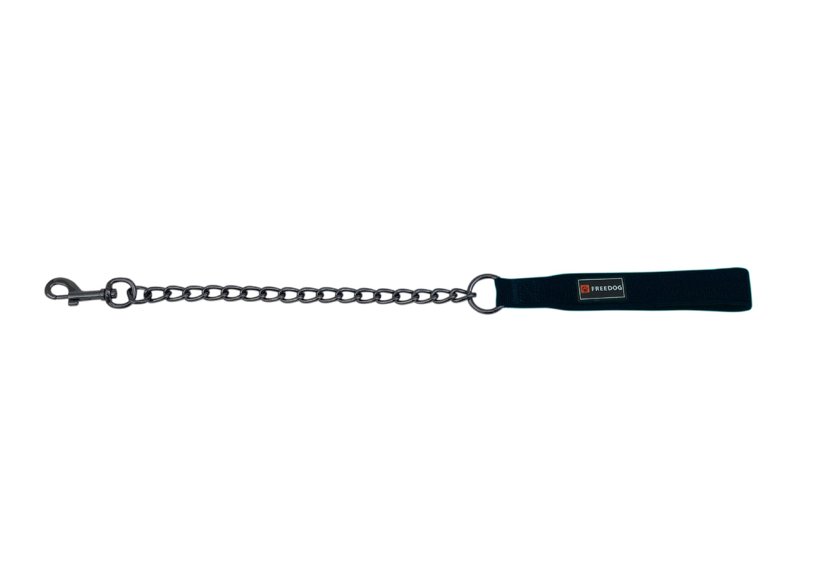 Dog Chow FREEDOG CORREA METALICO GUN NEGRO - Dog lead