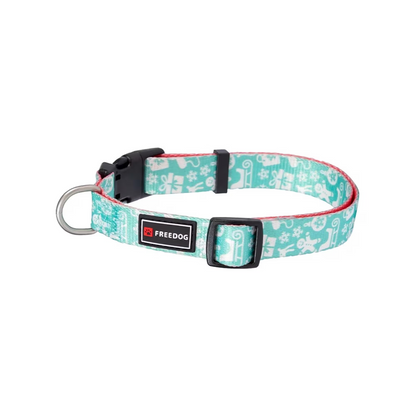 FREEDOG COLLAR BLUE GINGER COOKIE - Coleira para cão
