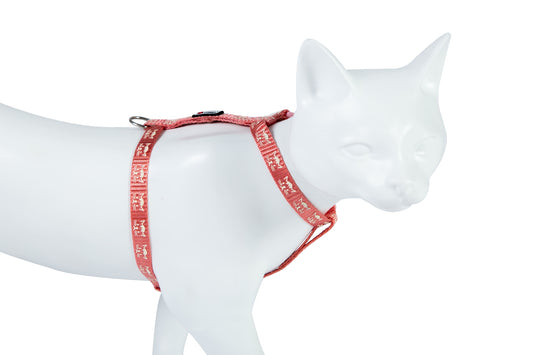 FREEDOG ARNES GATO REFLECTANTE 10 mm x 19 / 30 cm - Reflective cat harness