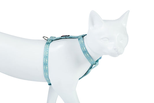 FREEDOG ARNES GATO REFLECTANTE 10 mm x 19 / 30 cm - Reflective cat harness
