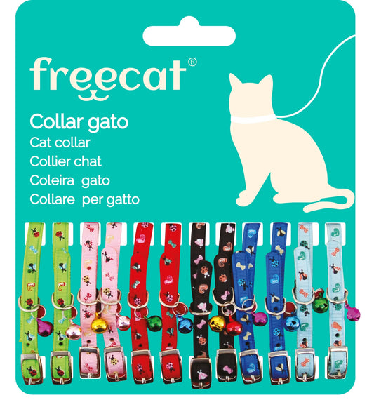 FREEDOG - Cat collar display with bell