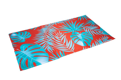 FREEDOG COOL BED CORAL PALM RECYCLED 90 x 50 cm - Cama refrescante para perro