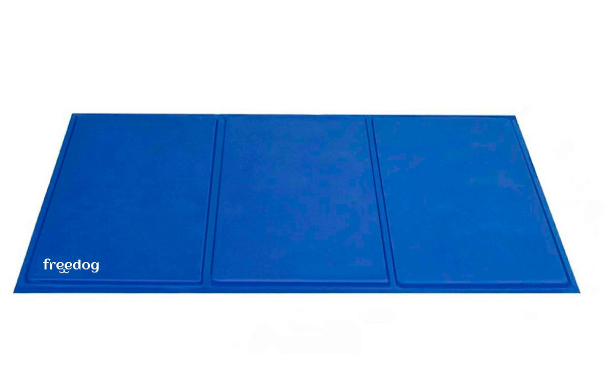 FREEDOG COOL BED AZUL 90 x 50 cm - Cama refrescante para cão
