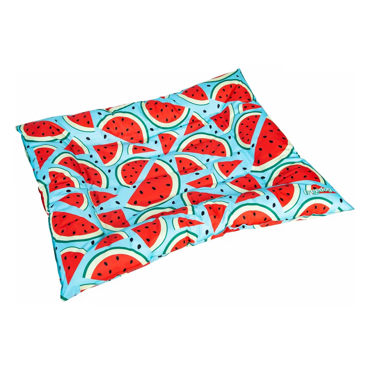 FREEDOG COOLING CUSHION WATERMELON RECYCLED - Cooling bed for dogs