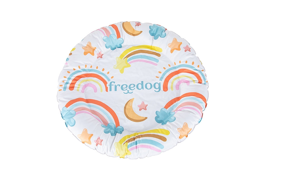 FREEDOG DONUT REFRESCANTE RAINBOW RECYCLED - Cama refrescante para cão