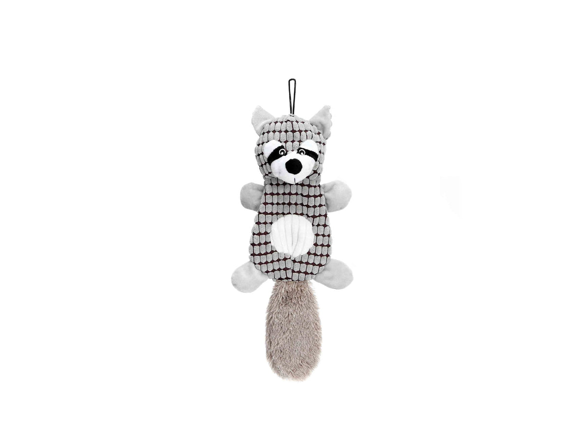 FREEDOG PELUCHE MAPACHE CON SONIDO 45 cm - Peluche para cão