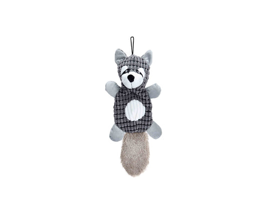 FREEDOG PELUCHE MAPACHE CON SONIDO 45 cm - Peluche para cão