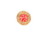 FREEDOG PELOTA ROJA CON CINTA 7 x 7 cm - Brinquedo para gato