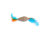 FREEDOG RASCADOR KRAFT PIÑA CON PLUMERO 15 x 3.5 cm - Cat toy