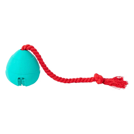 FREEDOG JUGUETE GOMA SNACK PELOTA CON ASA - Juguete para perro