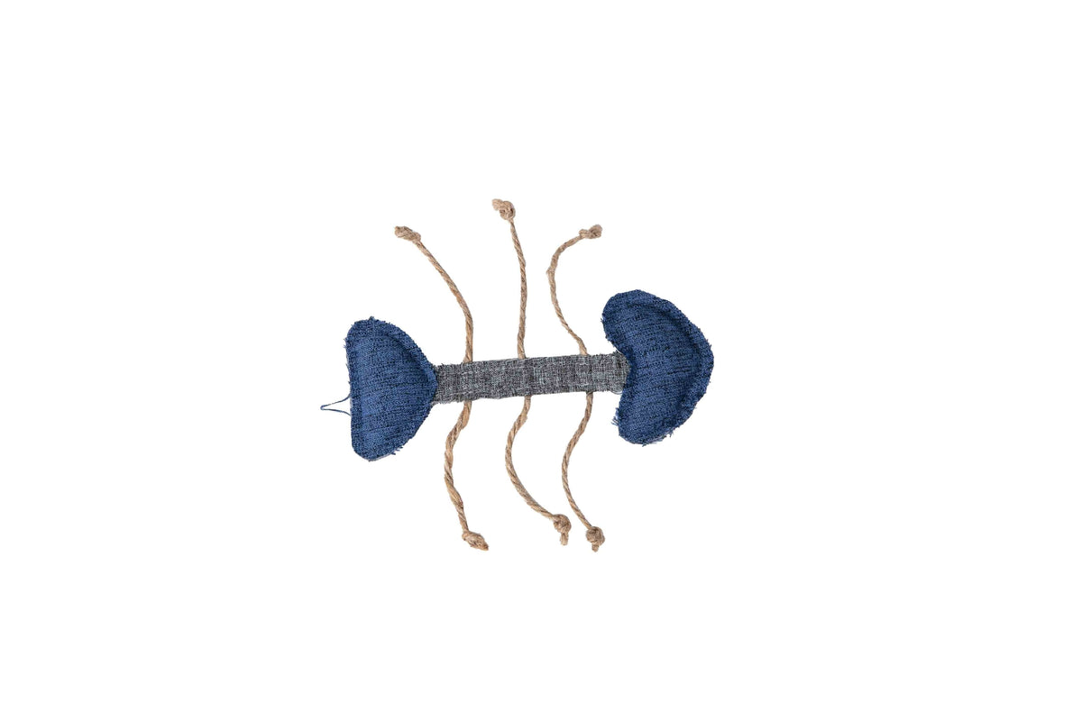 FREEDOG JUGUETE ECO GATO FISHBONE CATNIP - Brinquedo para gato com catnip