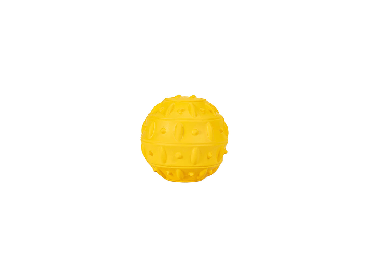 FREEDOG JUGUETE GOMA SNACK PELOTA TEAK 8 cm - Brinquedo para cão