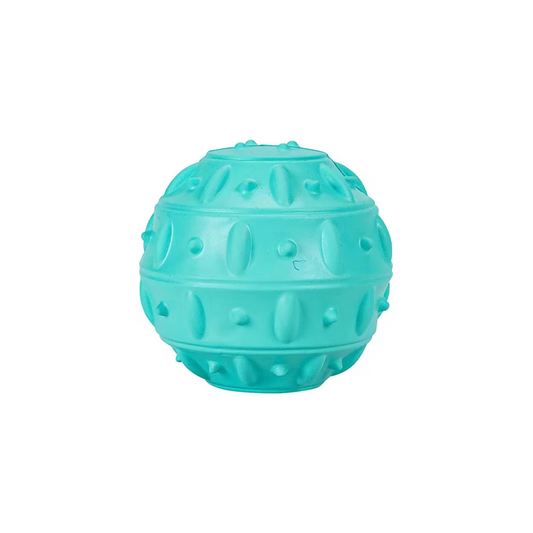 FREEDOG JUGUETE GOMA PELOTA SNACK TEAK 8 cm - Juguete para perro