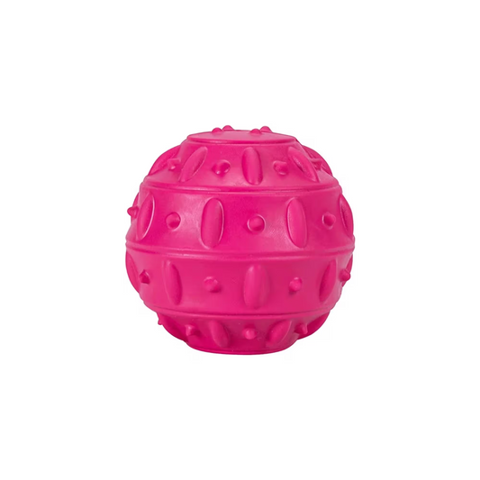 FREEDOG JUGUETE GOMA PELOTA SNACK TEAK 8 cm - Juguete para perro