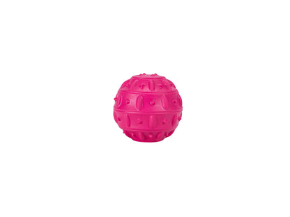 FREEDOG JUGUETE GOMA PELOTA SNACK TEAK 8 cm - Juguete para perro