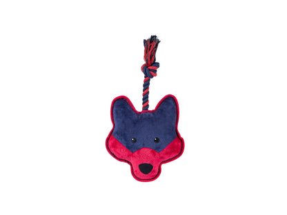 FREEDOG JUGUETE TOUGH FOX CON SONIDO Y CUERDA - Brinquedo para cão com som e corda