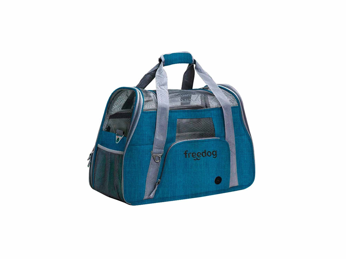 FREEDOG TRANSPORTIN CROSSWORLD 51 x 23 x 35 cm - Transportín para perro y gato