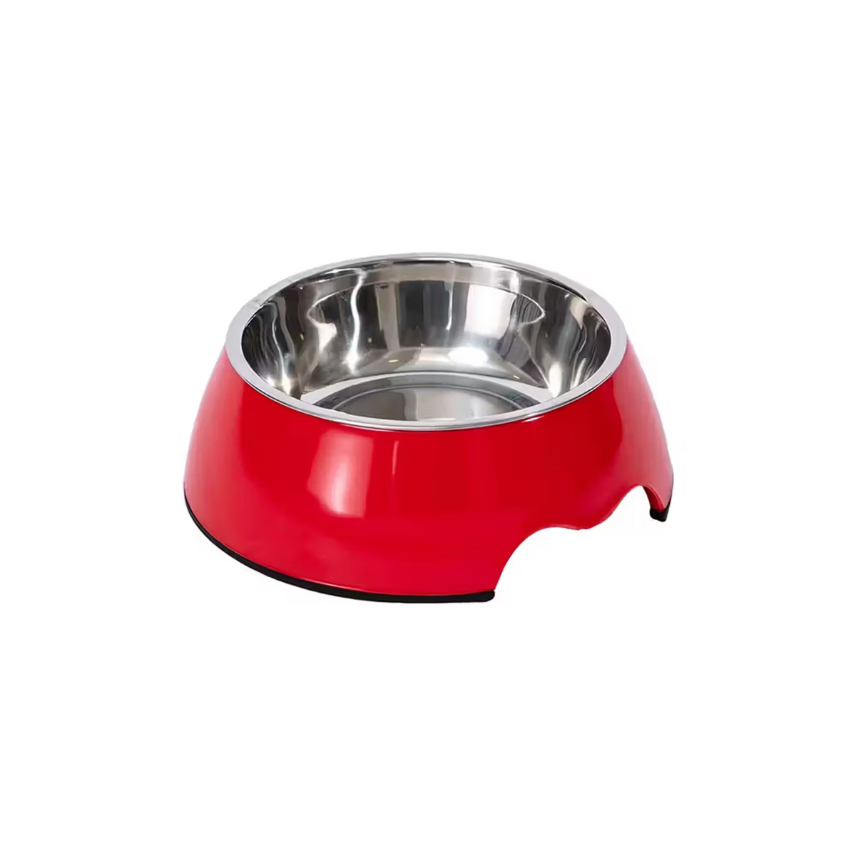 FREEDOG Bowl Melamina Inox - Comedero para perro