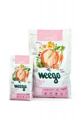 Weego Cat Food Pollo y Huevos 7 KG