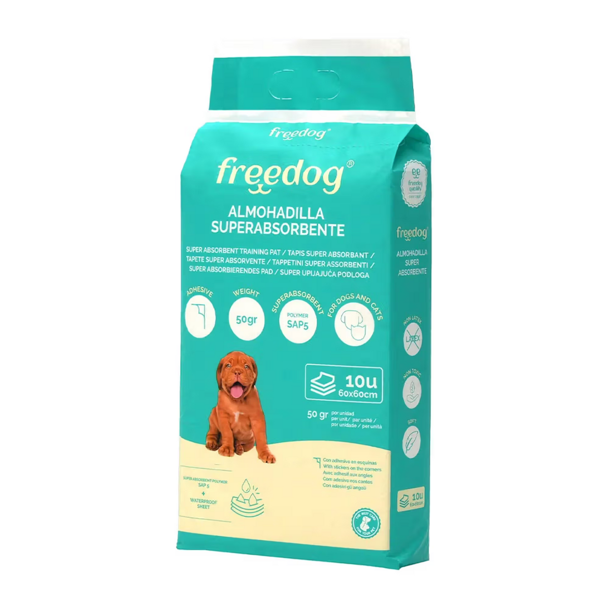 FREEDOG EMPAPADOR SUPER ABSORBENTE - Empapador para perro