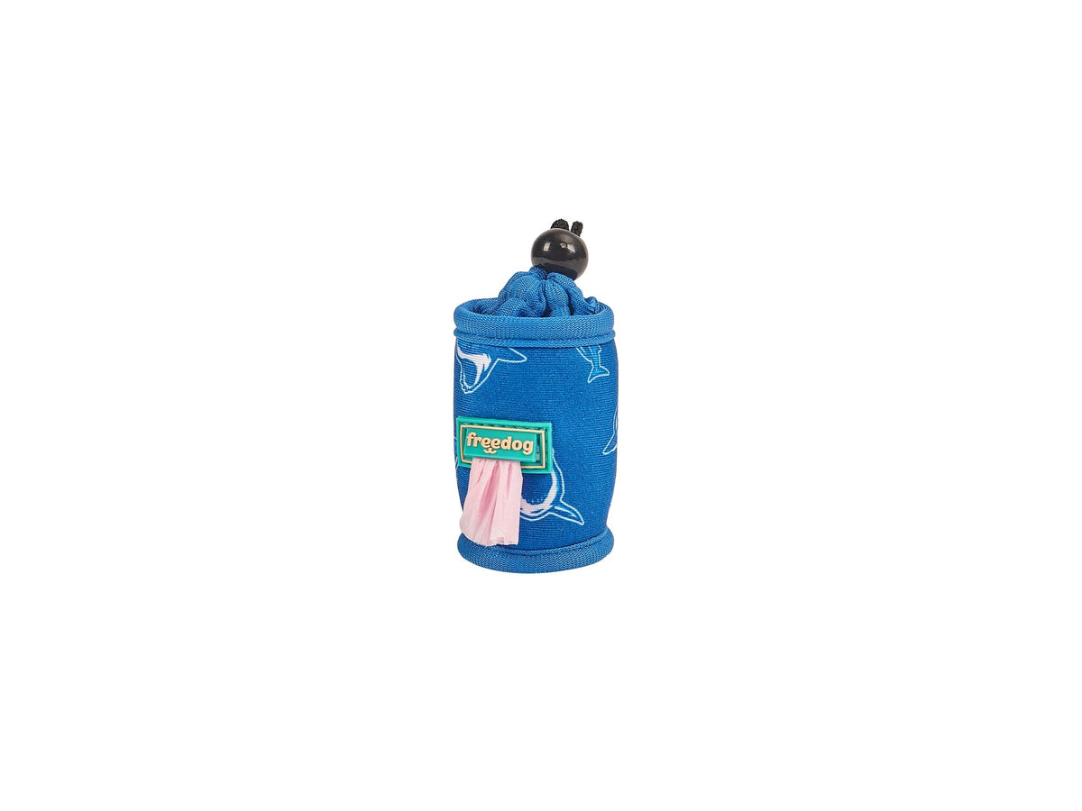 FREEDOG DISPENSADOR BOLSAS BLUE SHARK - Dispensador de bolsas