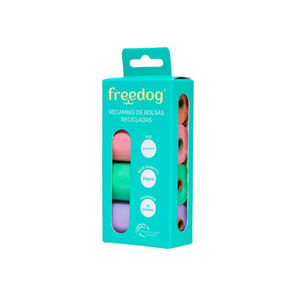 FREEDOG ECO RECAMBIO BOLSAS - Poo bags for dogs