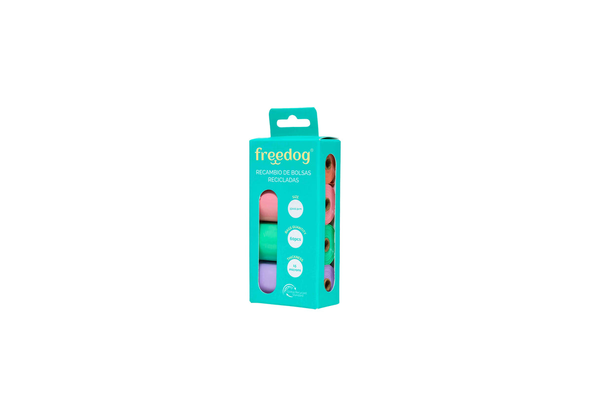 FREEDOG ECO RECAMBIO BOLSAS - Poo bags for dogs