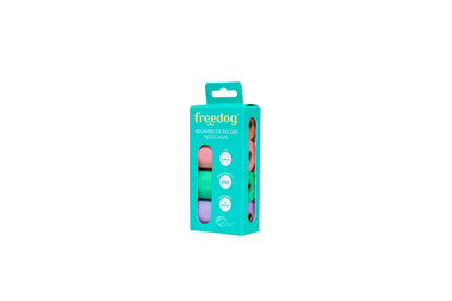 FREEDOG ECO RECAMBIO BOLSAS - Poo bags for dogs