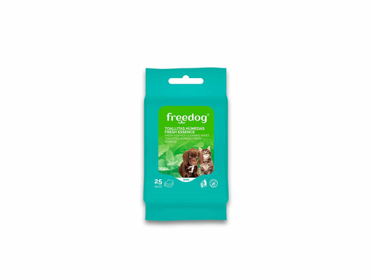 FREEDOG TOALLITAS HUMEDAS FRESH (ALOE ) - Wet wipes for dogs and cats for cleaning