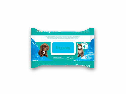FREEDOG TOALLITAS HUMEDAS OCULARES - Eye wipes for dogs and cats