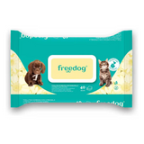 FREEDOG TOALLITAS HUMEDAS MANZANILLA GRANDE - Wet wipes for dogs and cats with chamomile