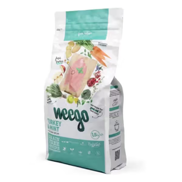 Weego Cat Food Pavo y Menta