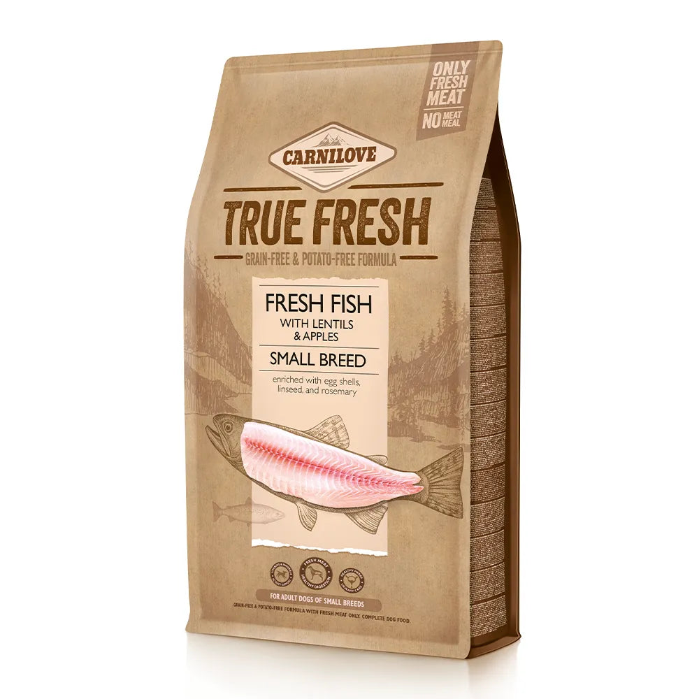 CARNILOVE TRUE FRESH DOG FRESH FISH SMALL BREEDS | 1.4KG