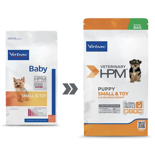 HPM SMALL & TOY BABY DOG | 3KG