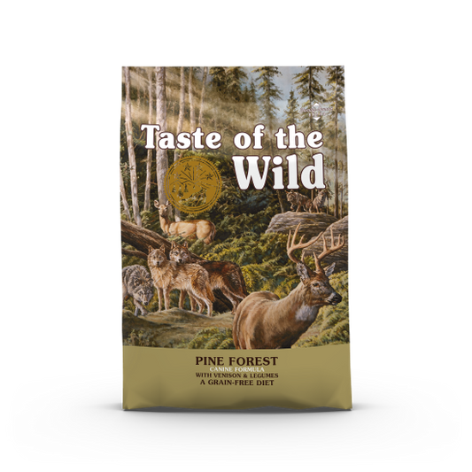 Taste of the Wild Pine Forest Dog Venison Grain-Free - Dry dog food