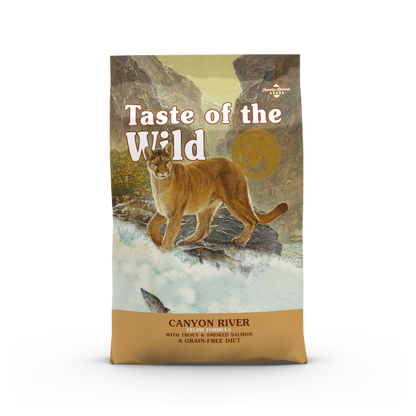 Taste of the Wild Canyon River Gato Truta Grain-Free - Ração seca para gato